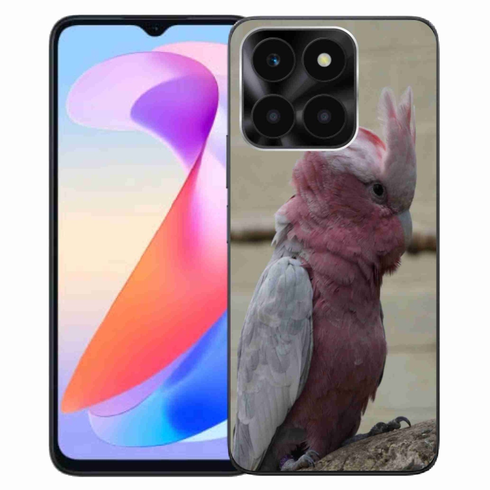 Gélový kryt mmCase na Honor X6a - papagáj kakadu ružový