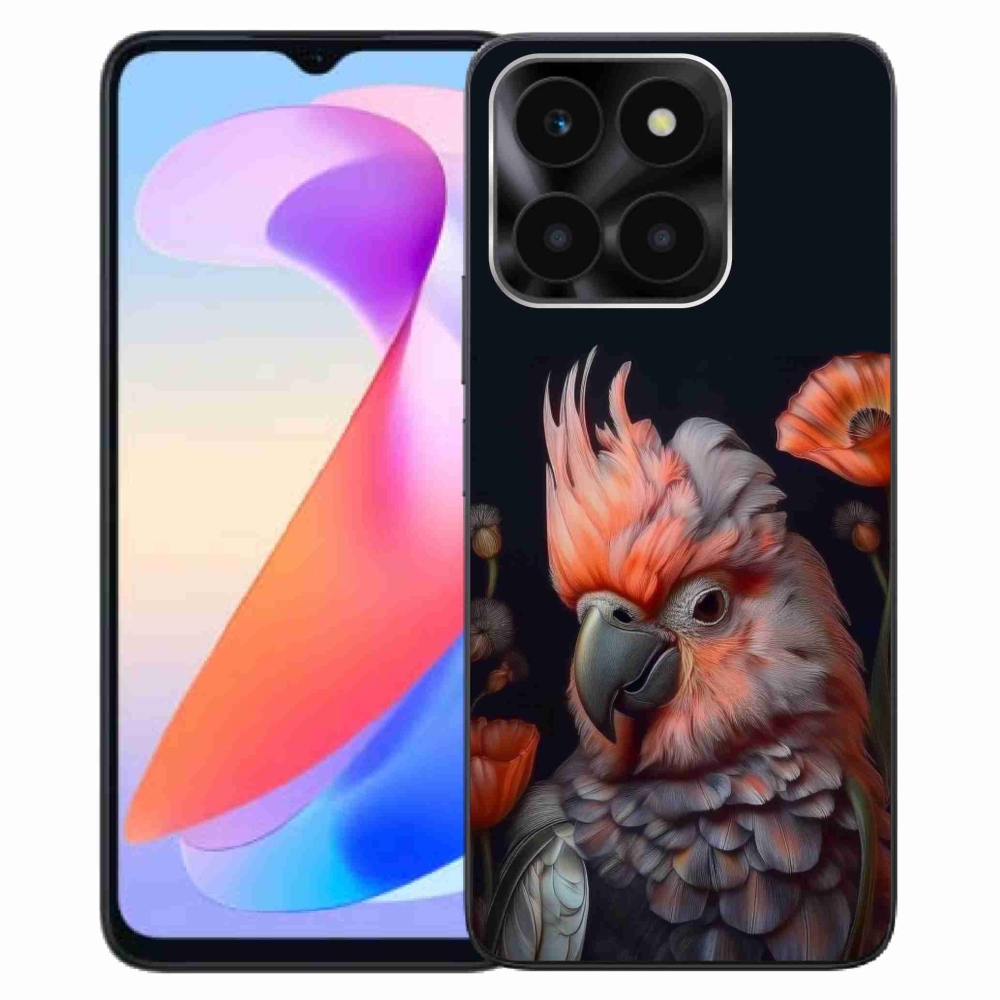 Gélový kryt mmCase na Honor X6a - papagáj kakadu vo farbách