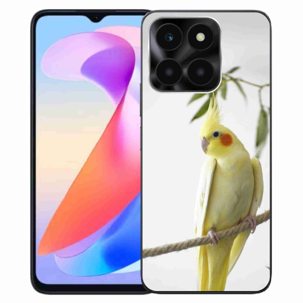 Gélový kryt mmCase na Honor X6a - papagáj korela chocholatá