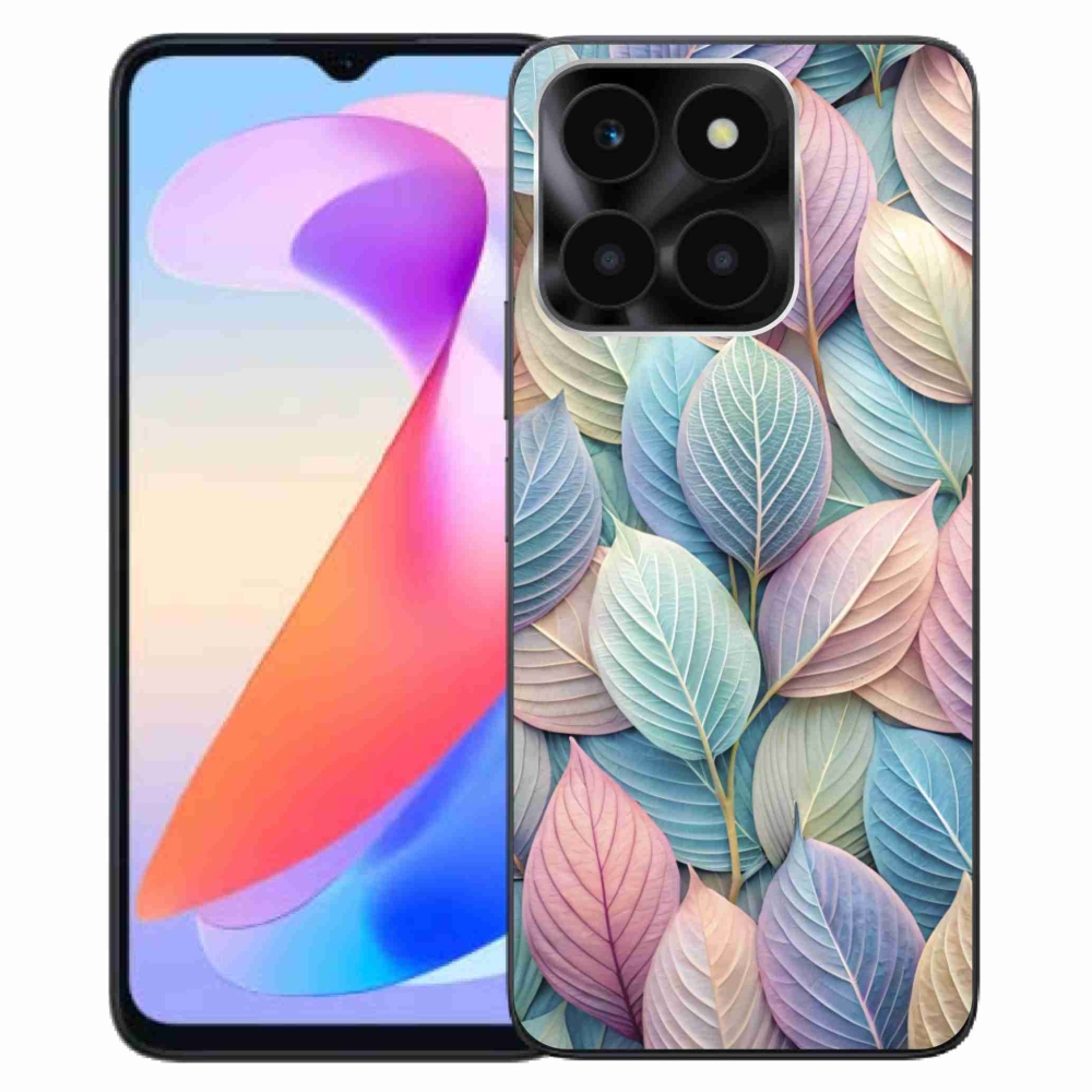 Gélový kryt mmCase na Honor X6a - pastelové listy