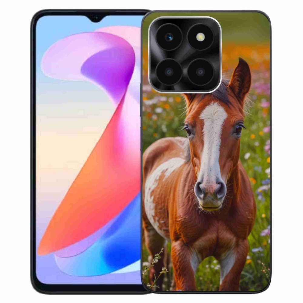 Gélový kryt mmCase na Honor X6a - roztomilé žriebä