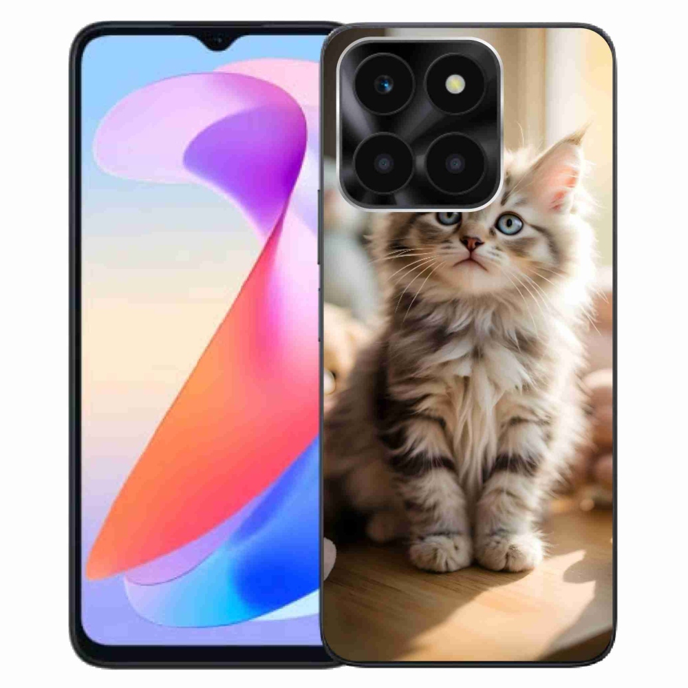 Gélový kryt mmCase na Honor X6a - roztomilé mačiatko 10