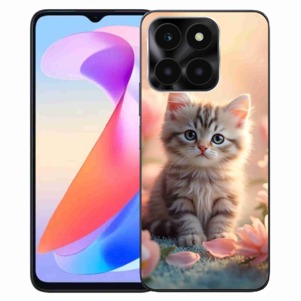 Gélový kryt mmCase na Honor X6a - roztomilé mačiatko 8
