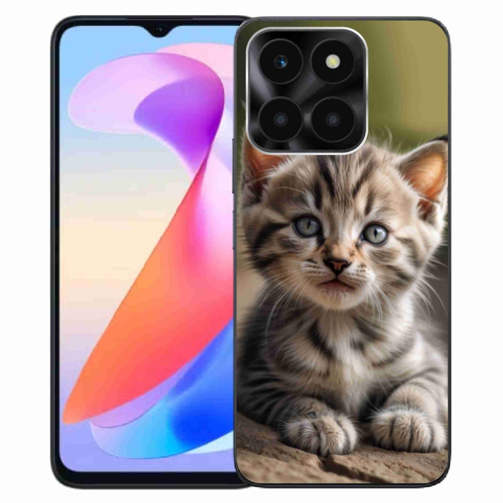 Gélový kryt mmCase na Honor X6a - roztomilé mačiatko 9