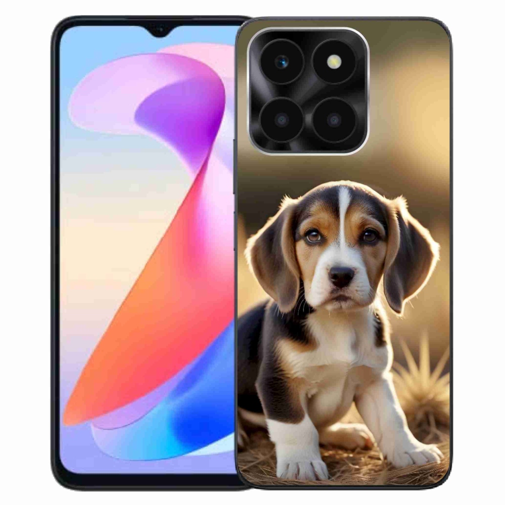 Gélový kryt mmCase na Honor X6a - roztomilý bígl