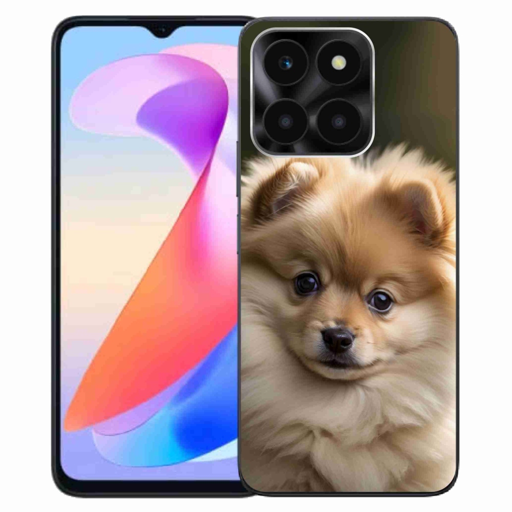 Gélový kryt mmCase na Honor X6a - roztomilý pomeranian 2