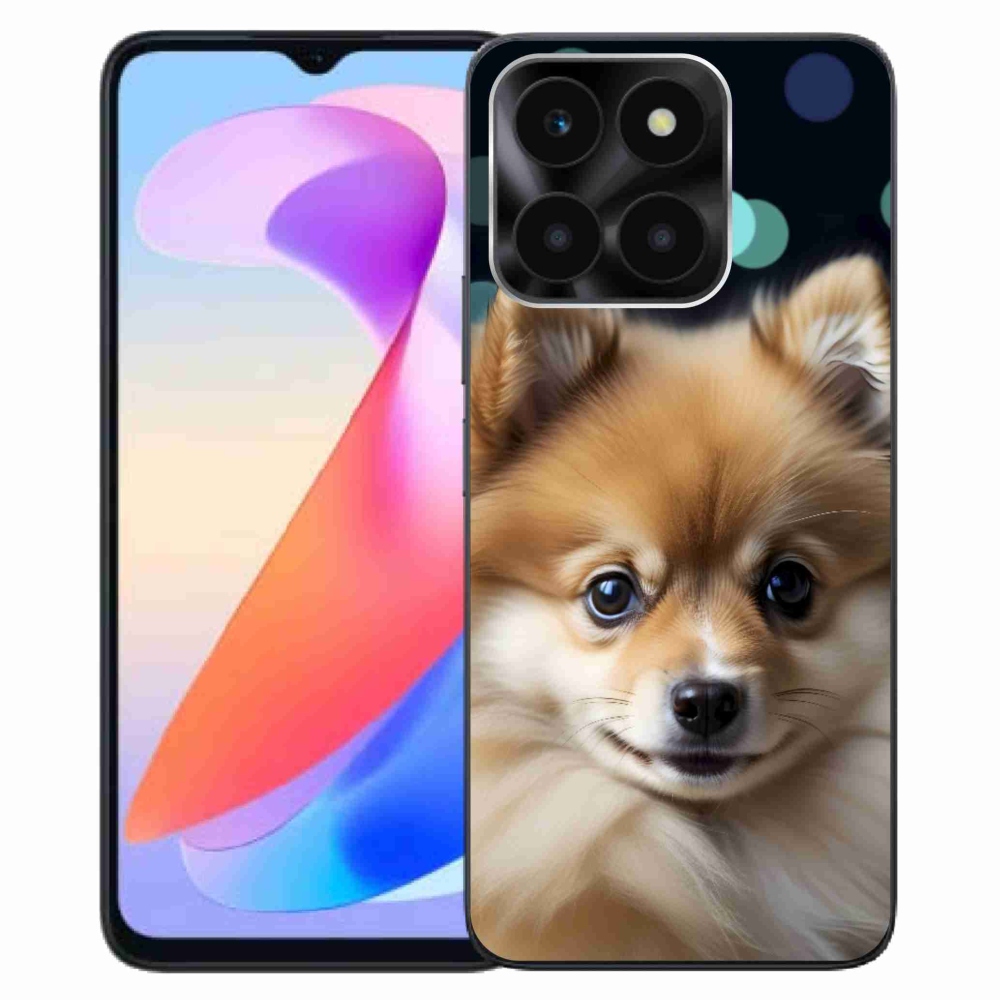 Gélový kryt mmCase na Honor X6a - roztomilý pomeranian