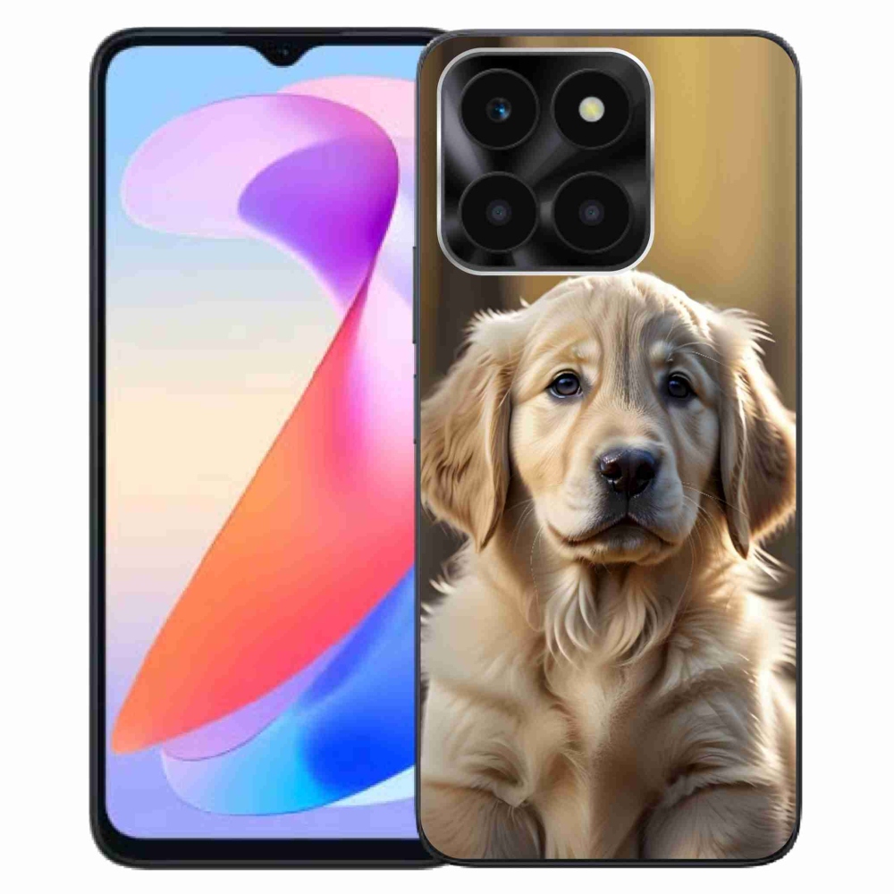 Gélový kryt mmCase na Honor X6a - roztomilý zlatý retriever