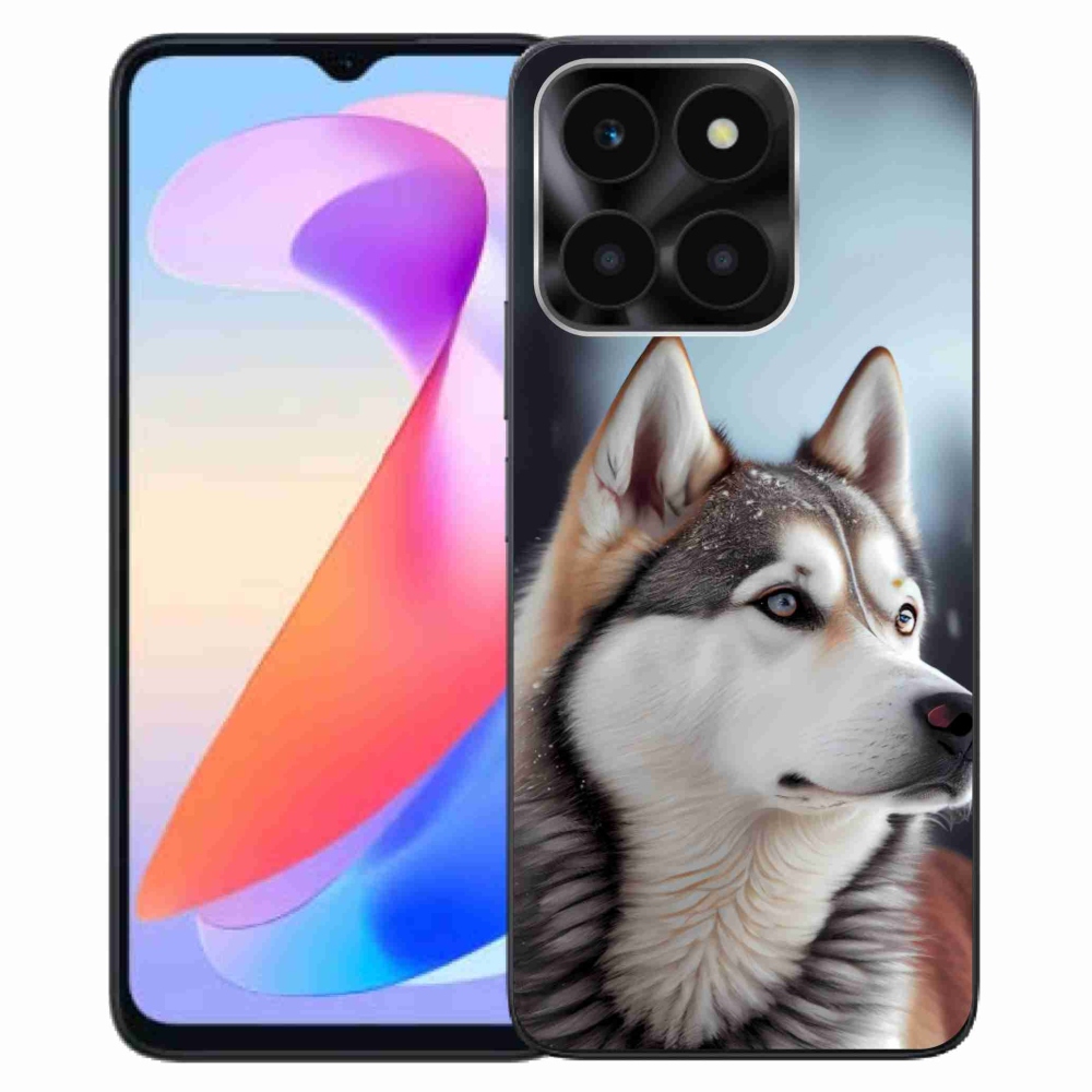 Gélový kryt mmCase na Honor X6a - sibírsky husky