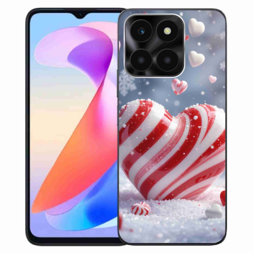 Gélový kryt mmCase na Honor X6a - sladké srdce