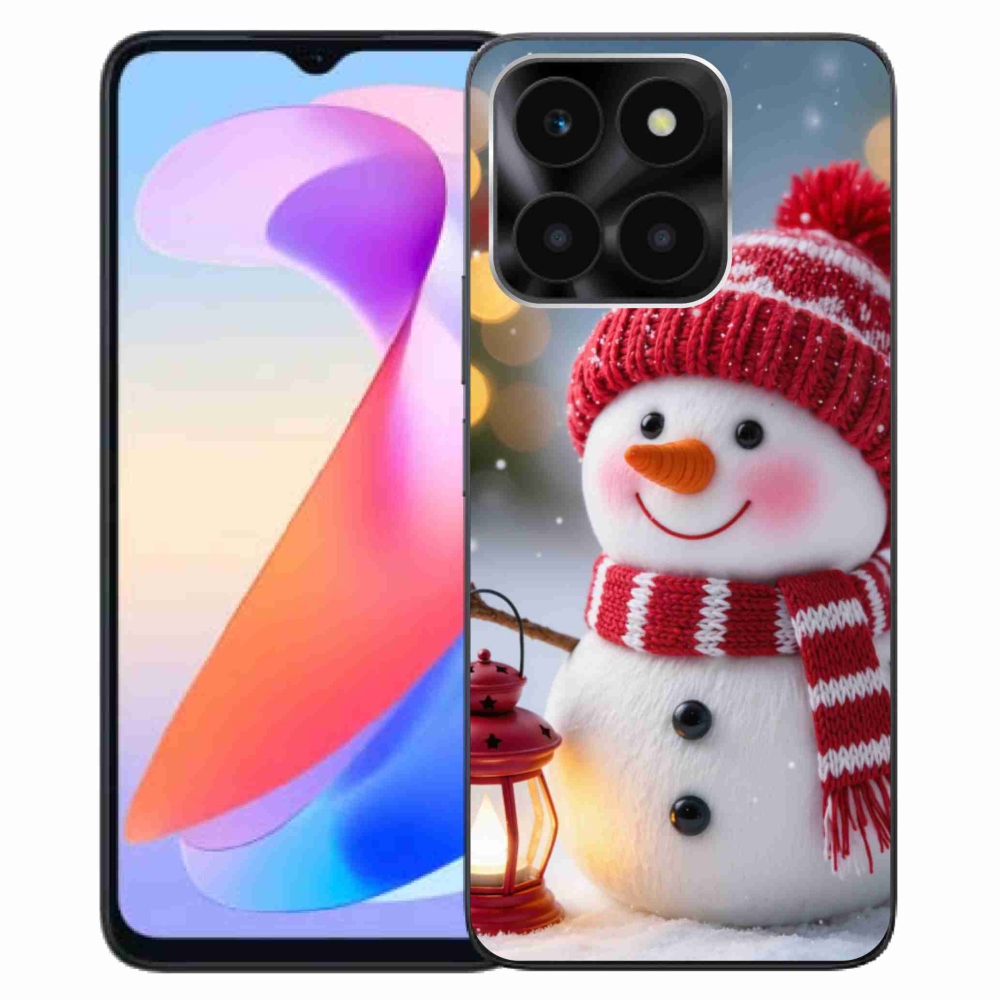 Gélový kryt mmCase na Honor X6a - snehuliak 2