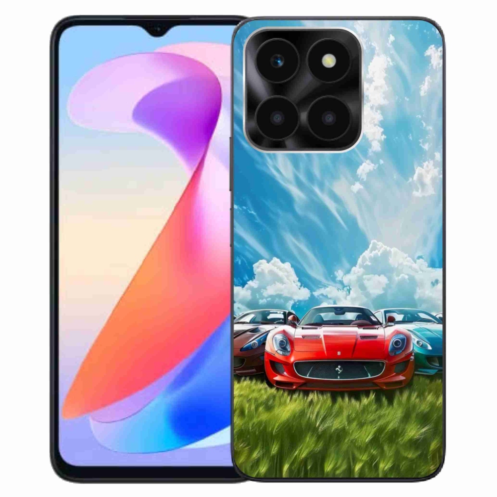 Gélový kryt mmCase na Honor X6a - športové vozidlá