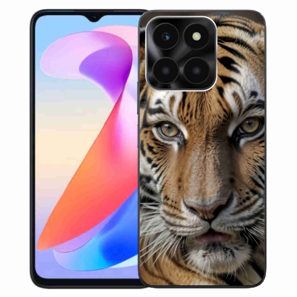 Gélový kryt mmCase na Honor X6a - tigrie pohľad
