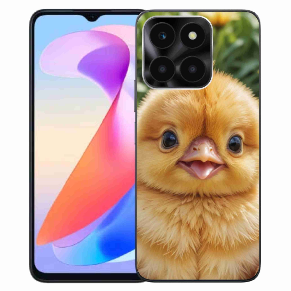 Gélový kryt mmCase na Honor X6a - veselé kuriatko