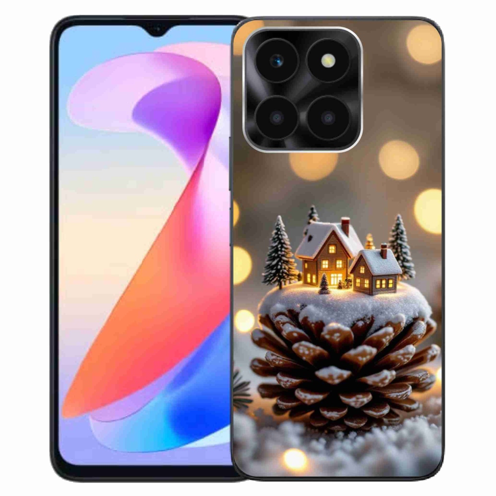 Gélový kryt mmCase na Honor X6a - zimná dedinka