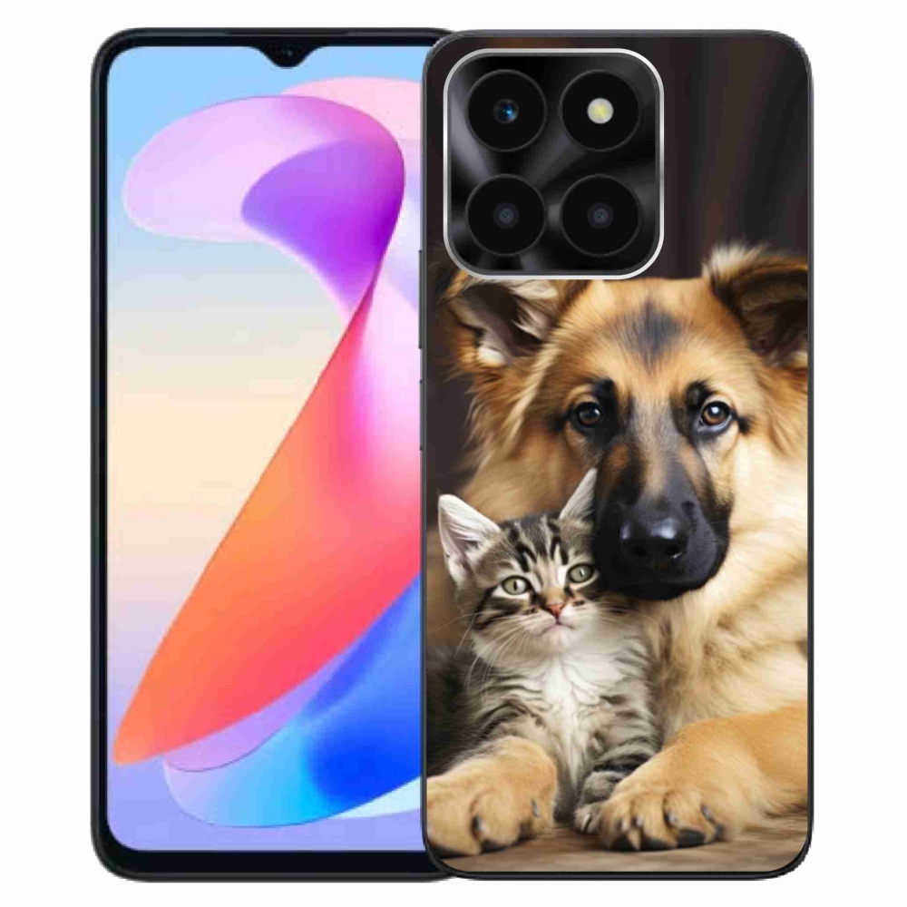 Gélový kryt mmCase na Honor X6a - zvieracie priateľstvo