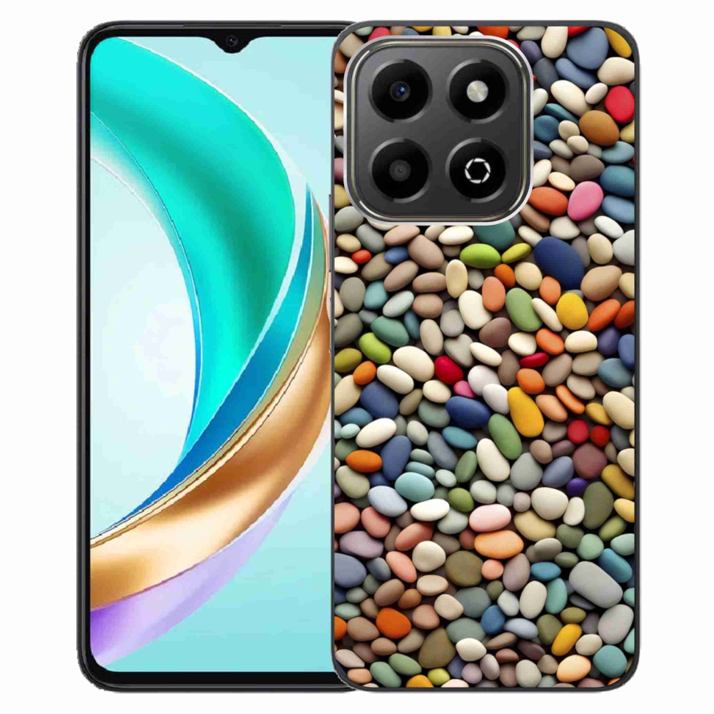 Gélový kryt mmCase na Honor X6b - farebné kamienky 2