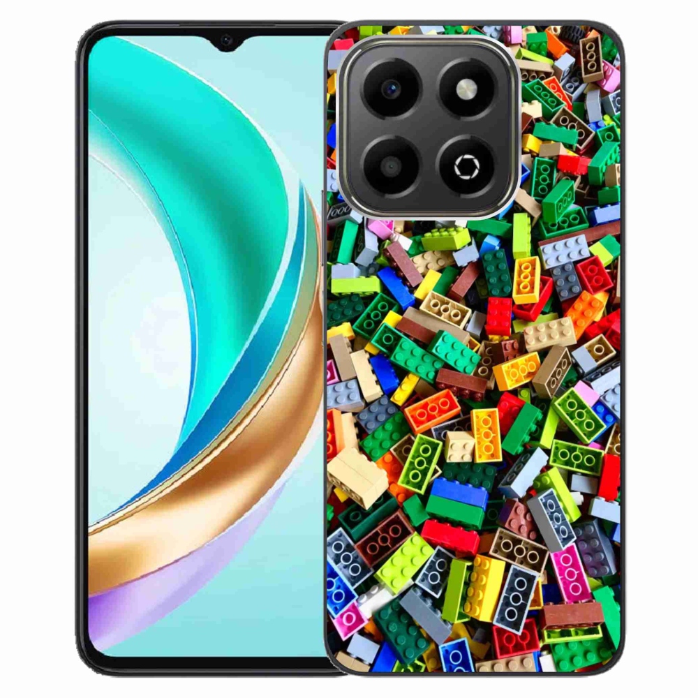 Gélový kryt mmCase na Honor X6b - farebné stavebné kocky