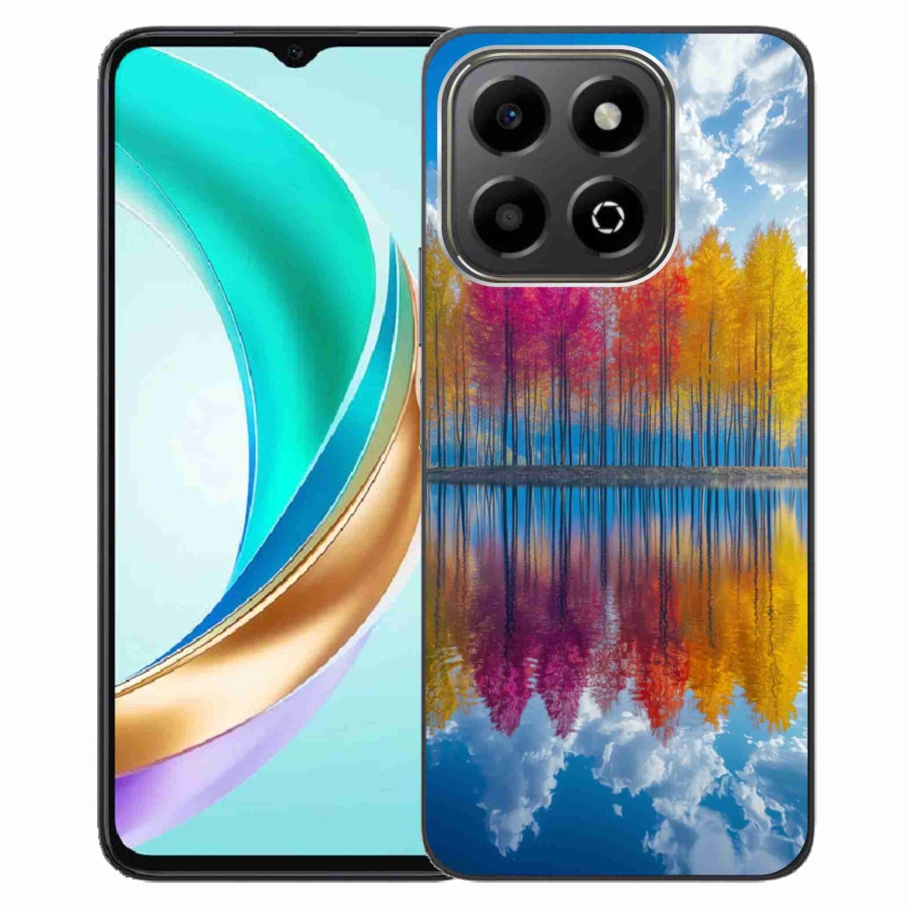 Gélový kryt mmCase na Honor X6b - farebné stromy