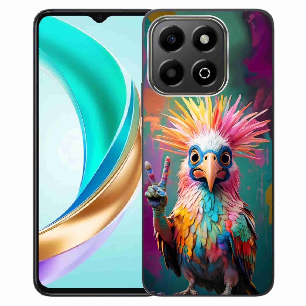Gélový kryt mmCase na Honor X6b - farebný rebel