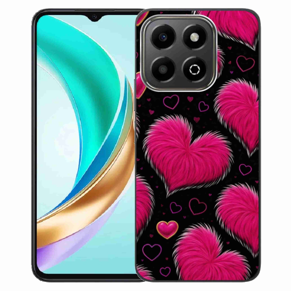 Gélový kryt mmCase na Honor X6b - hebké srdce