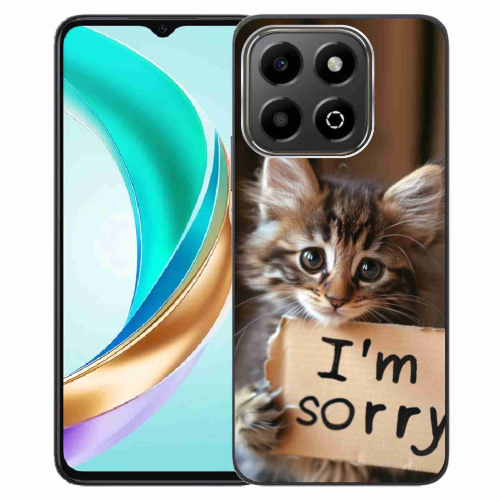 Gélový kryt mmCase na Honor X6b - mačacie ospravedlnenie