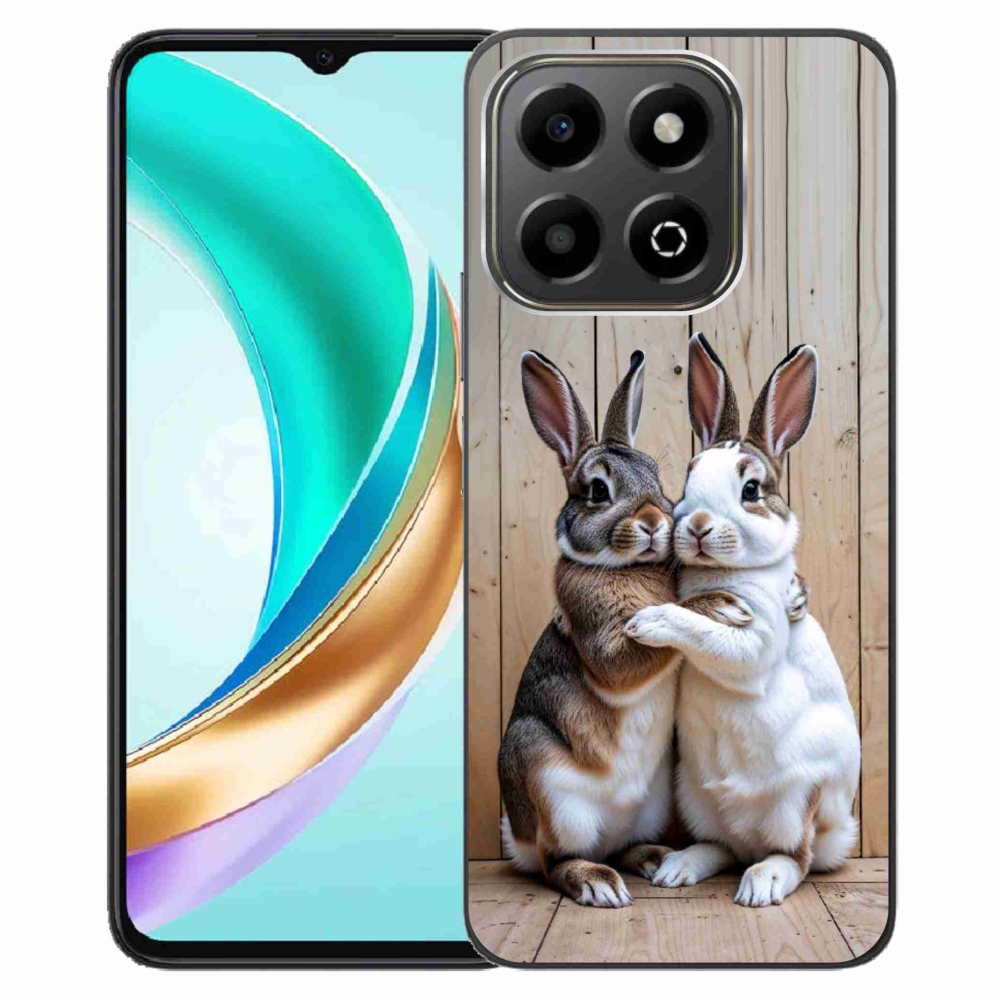 Gélový kryt mmCase na Honor X6b - králičie pár