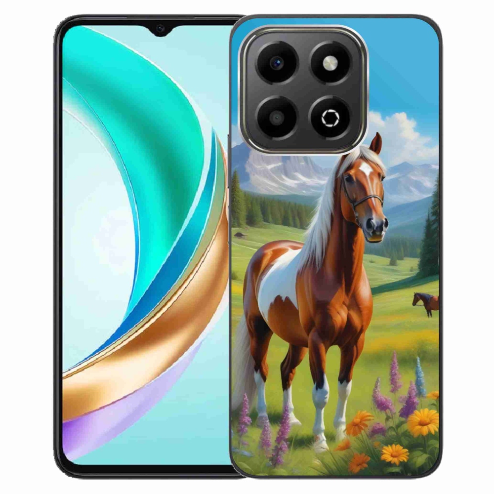 Gélový kryt mmCase na Honor X6b - kôň na lúke
