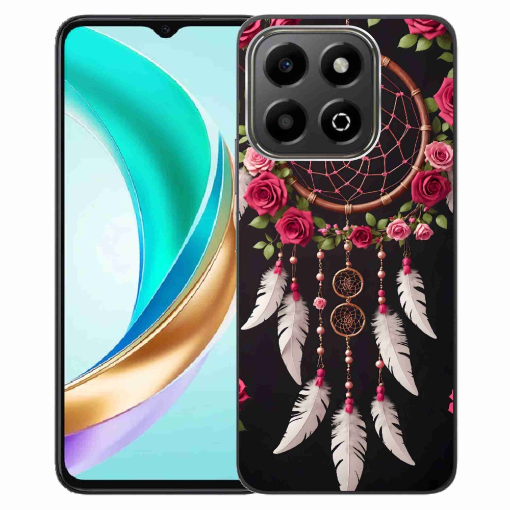 Gélový kryt mmCase na Honor X6b - lapač snov s ružami