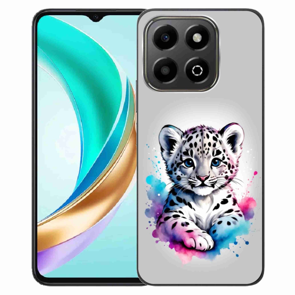 Gélový kryt mmCase na Honor X6b - leopardej mláďa