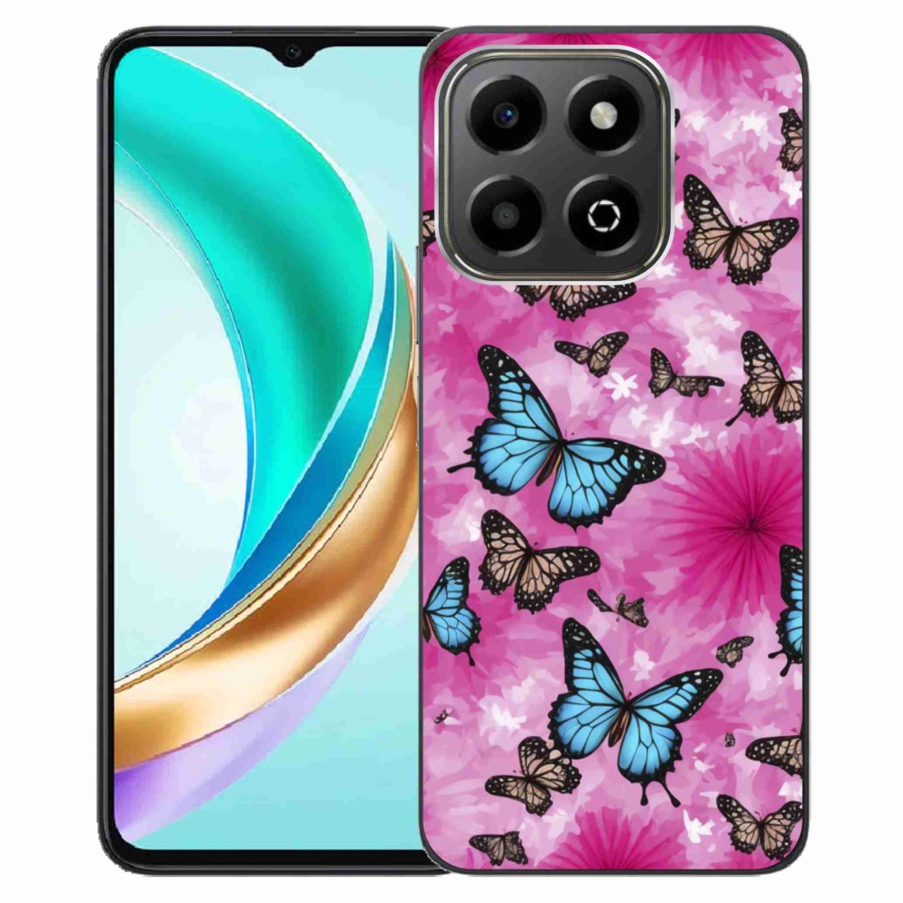 Gélový kryt mmCase na Honor X6b - motýlia záhrada