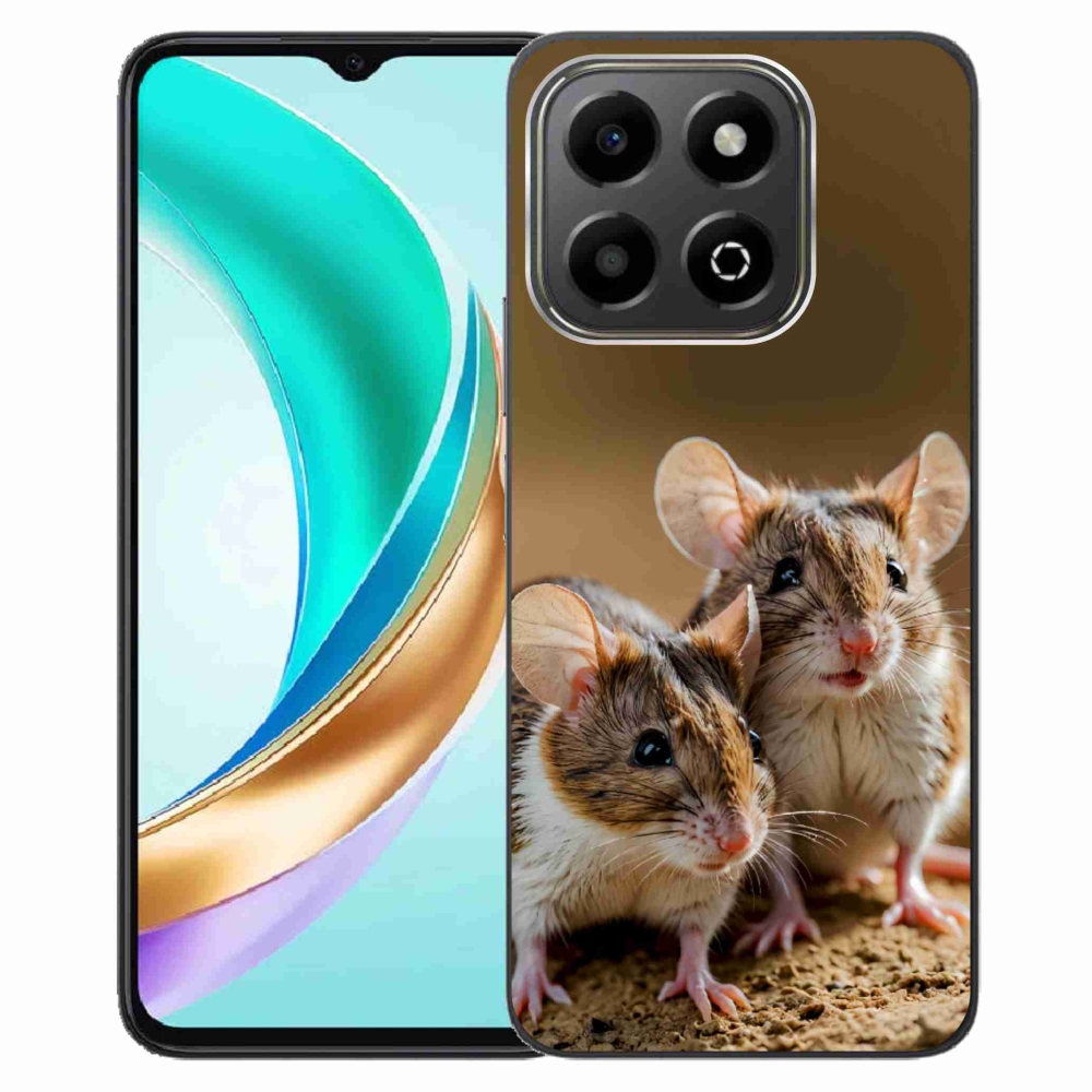 Gélový kryt mmCase na Honor X6b - myší duo