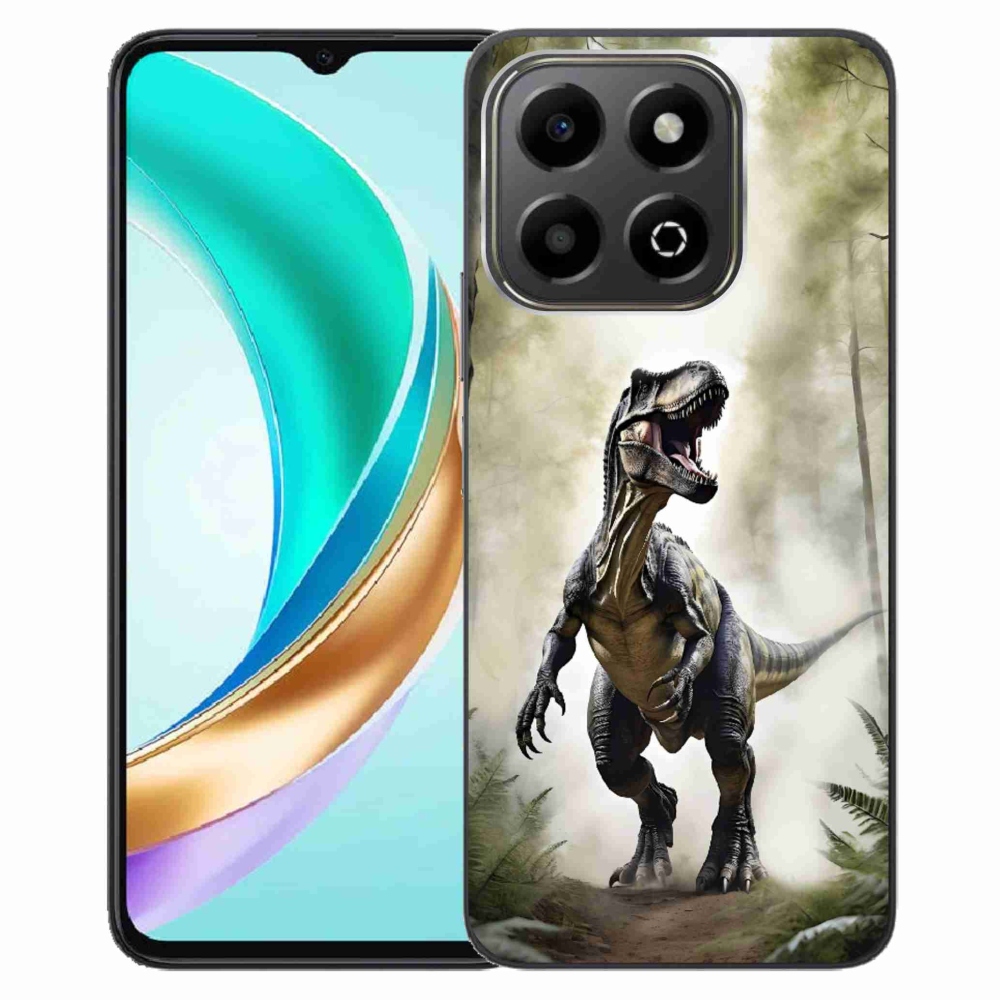 Gélový kryt mmCase na Honor X6b - naštvaný T-Rex