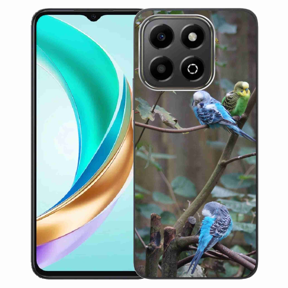 Gélový kryt mmCase na Honor X6b - papagáje na vetve