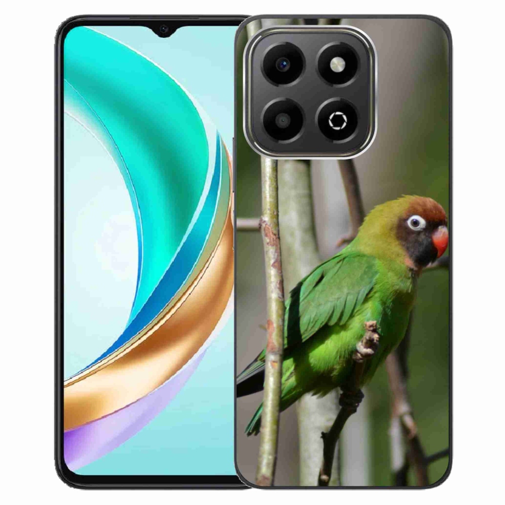 Gélový kryt mmCase na Honor X6b - papagáj agapornis