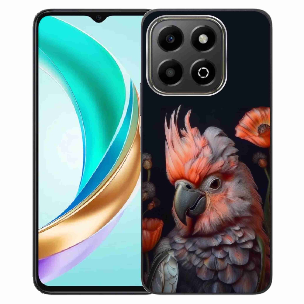 Gélový kryt mmCase na Honor X6b - papagáj kakadu vo farbách