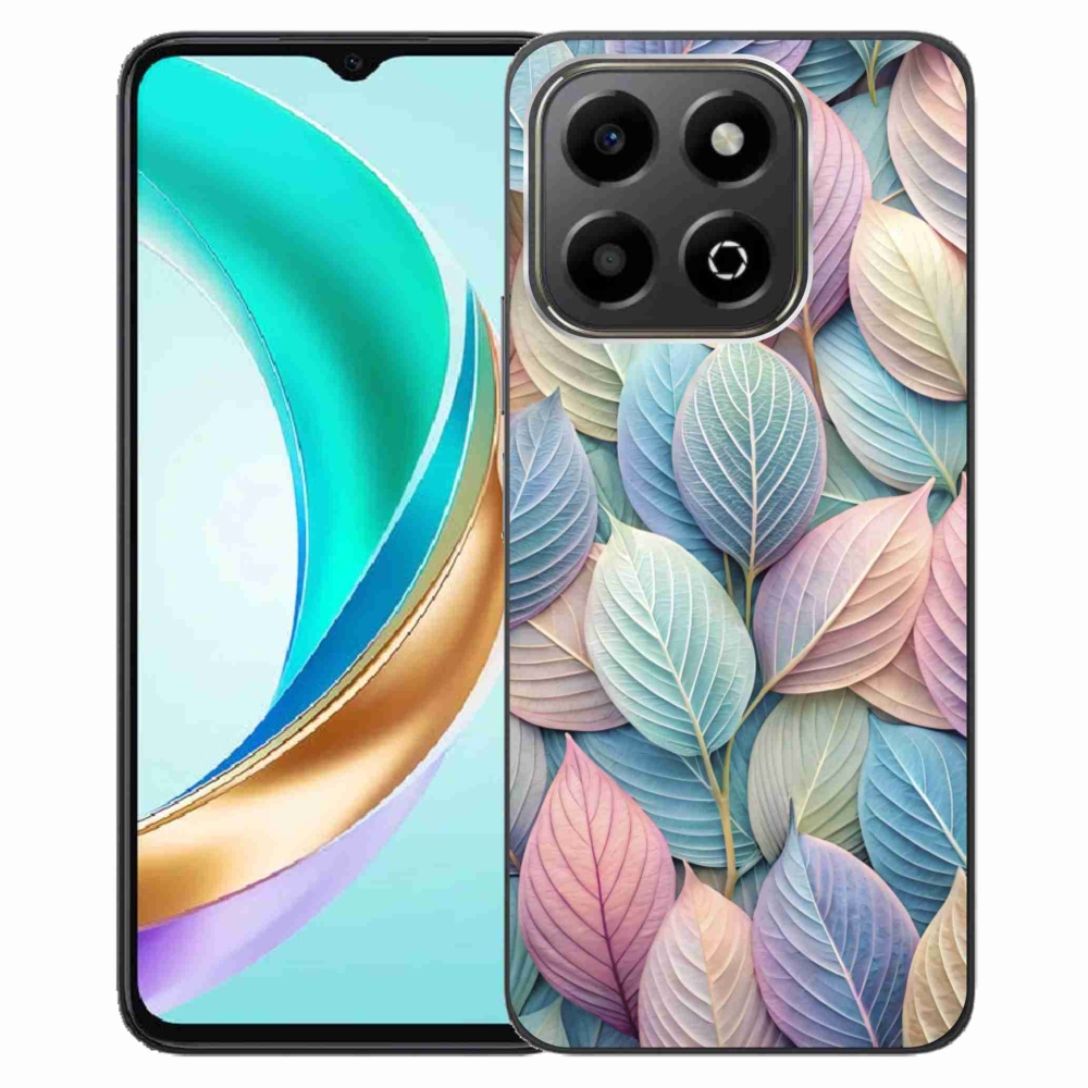 Gélový kryt mmCase na Honor X6b - pastelové listy