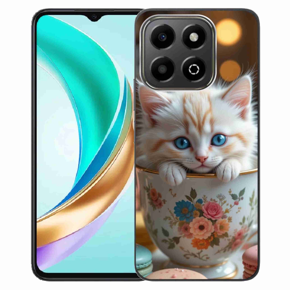 Gélový kryt mmCase na Honor X6b - roztomilé mačiatko 6