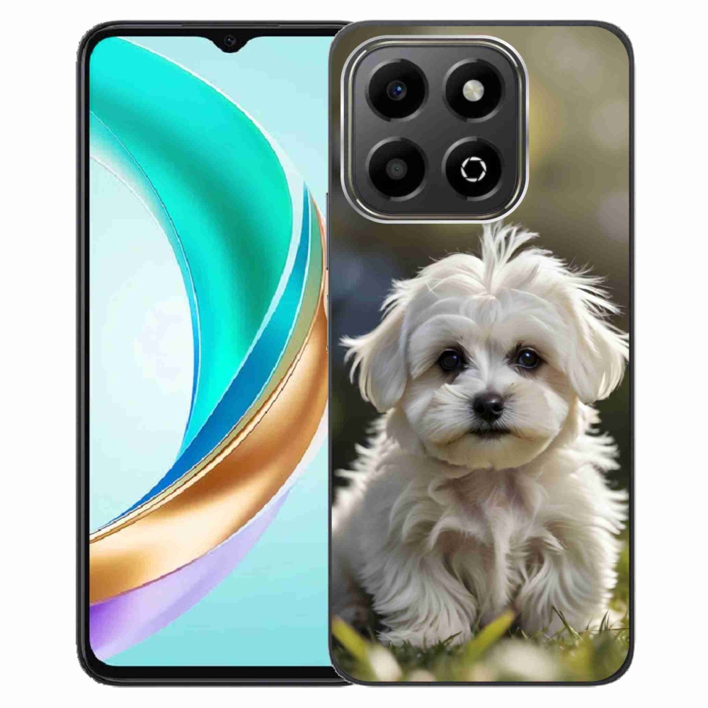 Gélový kryt mmCase na Honor X6b - roztomilý maltézsky psík