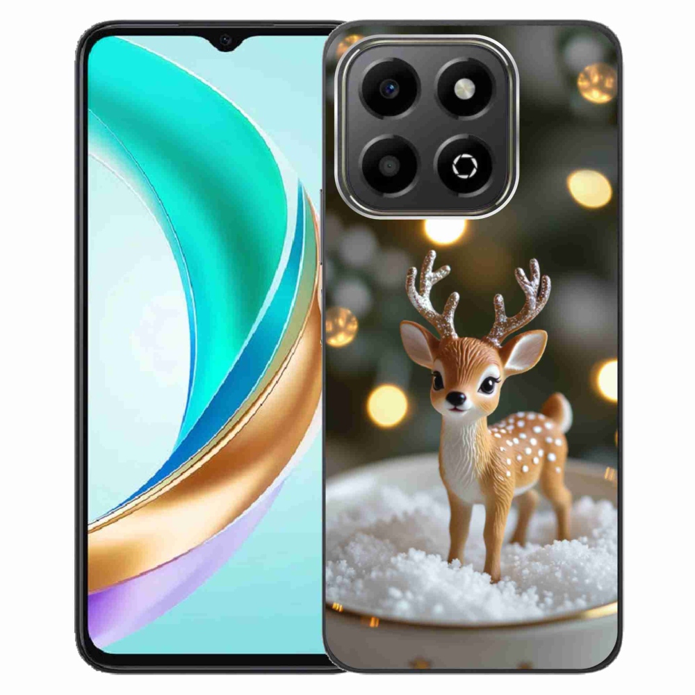 Gélový kryt mmCase na Honor X6b - roztomilý vianočný jeleň