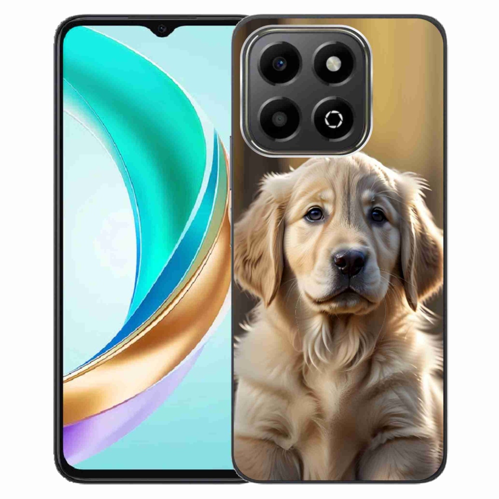 Gélový kryt mmCase na Honor X6b - roztomilý zlatý retriever