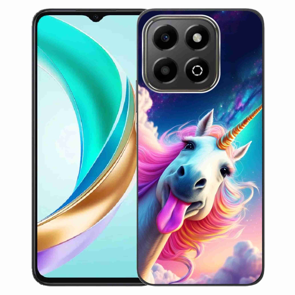 Gélový kryt mmCase na Honor X6b - šialený jednorožec