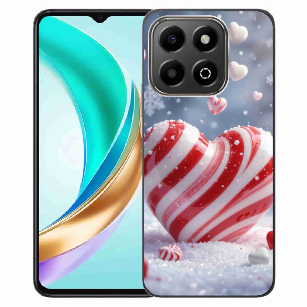 Gélový kryt mmCase na Honor X6b - sladké srdce