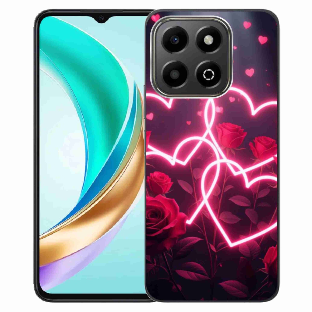 Gélový kryt mmCase na Honor X6b - srdce lásky