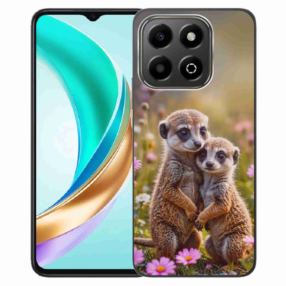 Gélový kryt mmCase na Honor X6b - surikatí duo