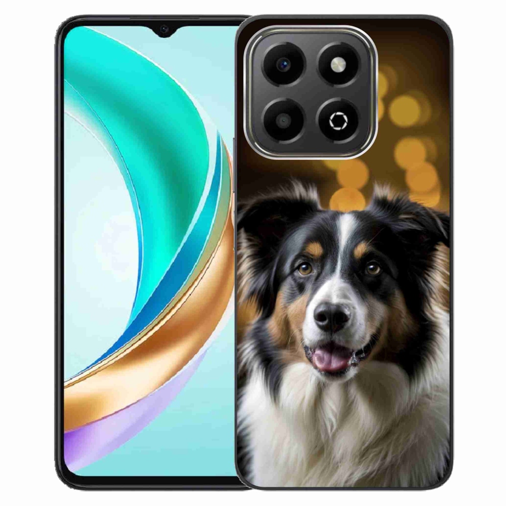 Gélový kryt mmCase na Honor X6b - usmievavý austrálsky ovčiak