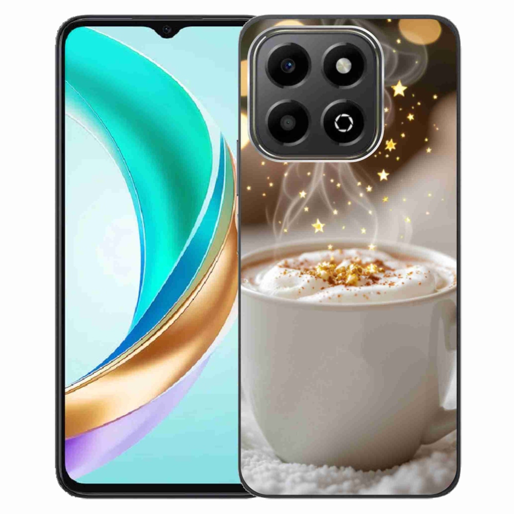 Gélový kryt mmCase na Honor X6b - vianočný horúci nápoj