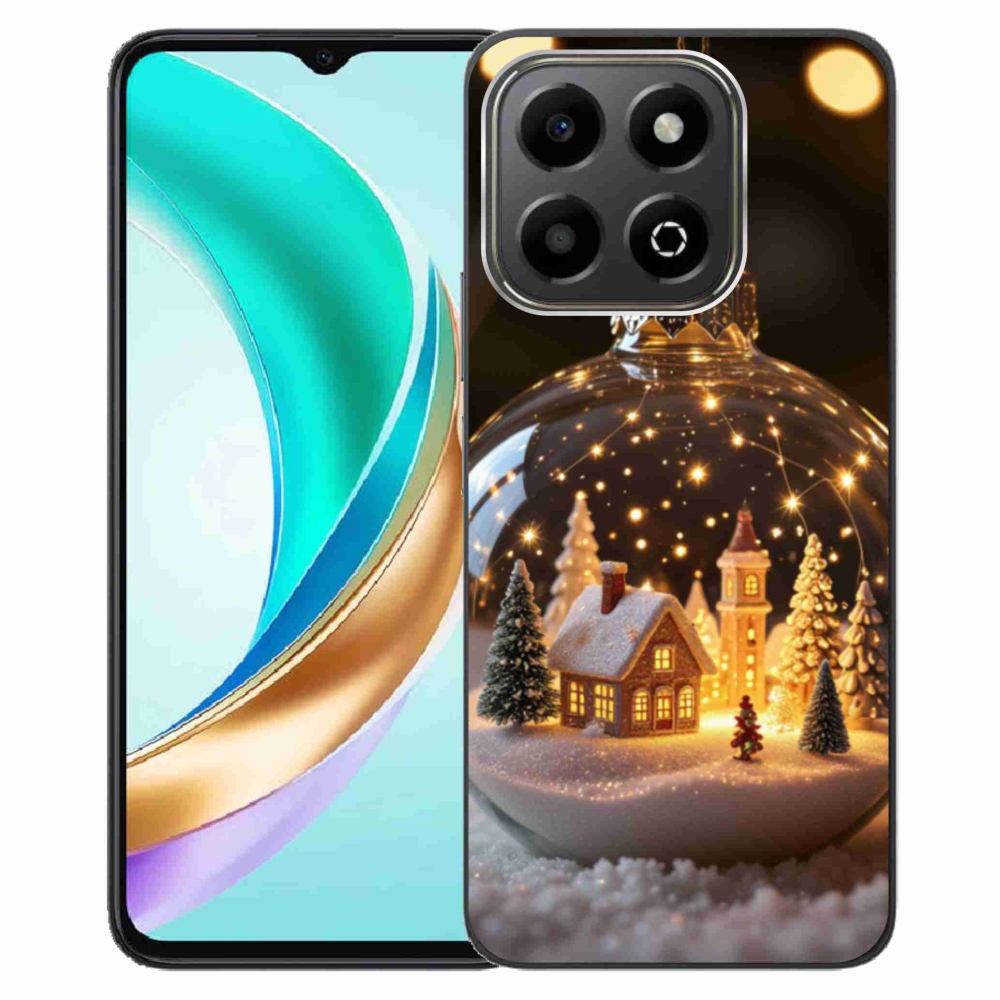 Gélový kryt mmCase na Honor X6b - vianočné gule 3