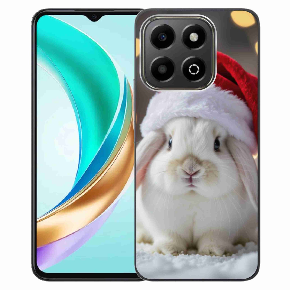 Gélový kryt mmCase na Honor X6b - vianočný králik