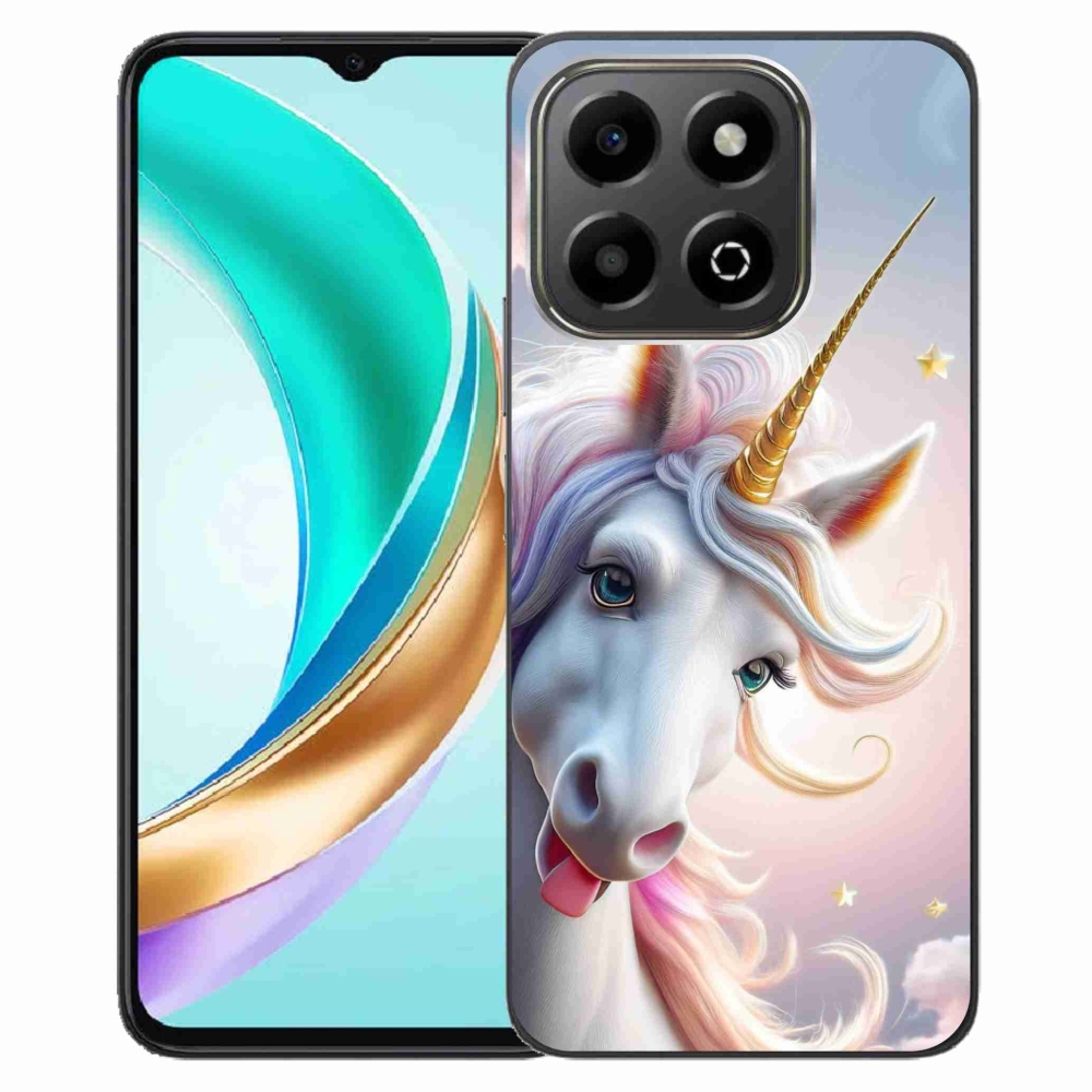 Gélový kryt mmCase na Honor X6b - veselý jednorožec